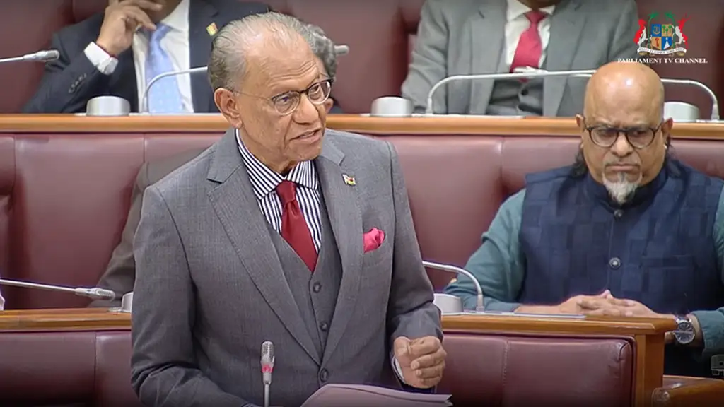 Prime Minister and Minister of Finance, Dr Navin Ramgoolam